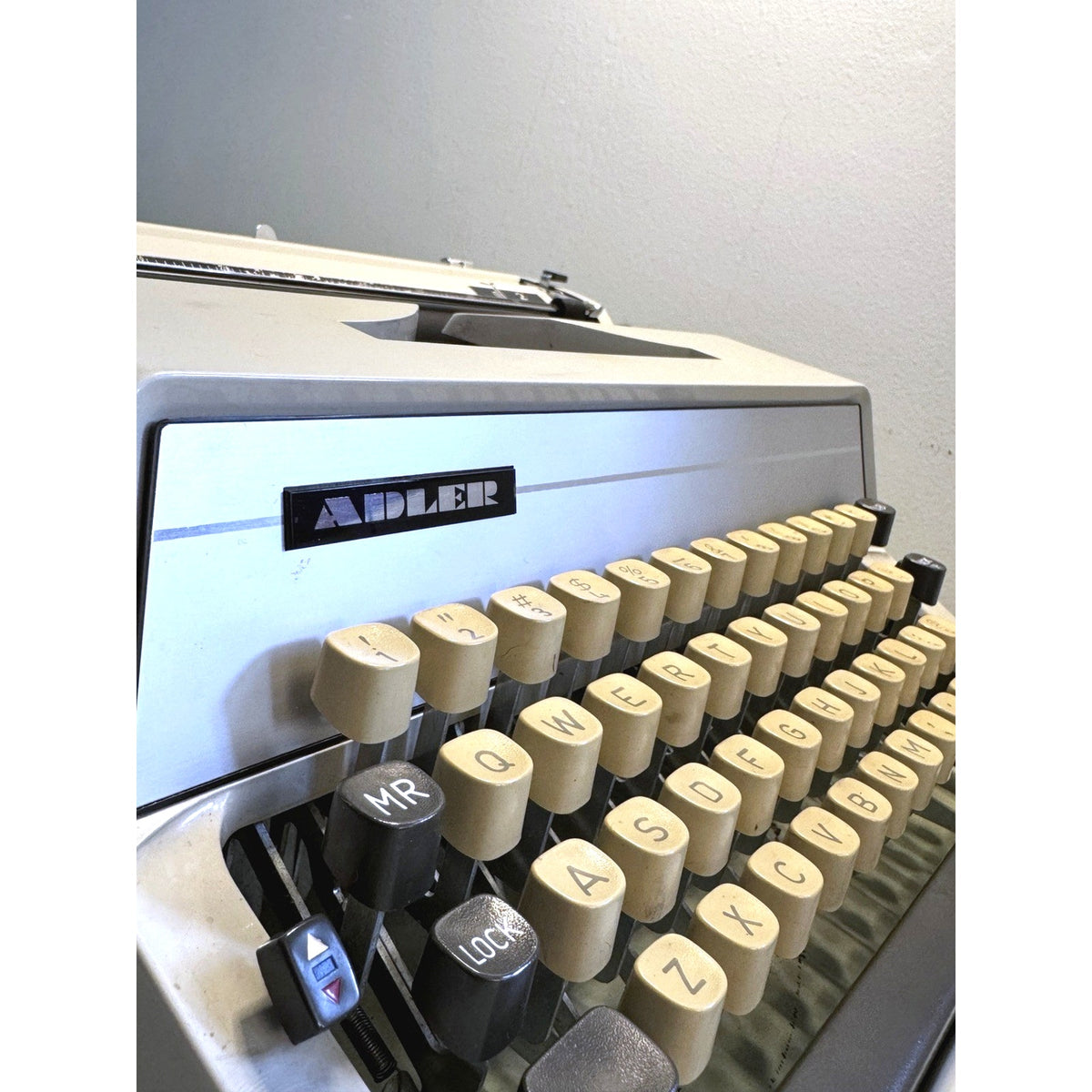 Adler J2 Typewriter • Early 70s West German Portable w/Case • Working, Tested