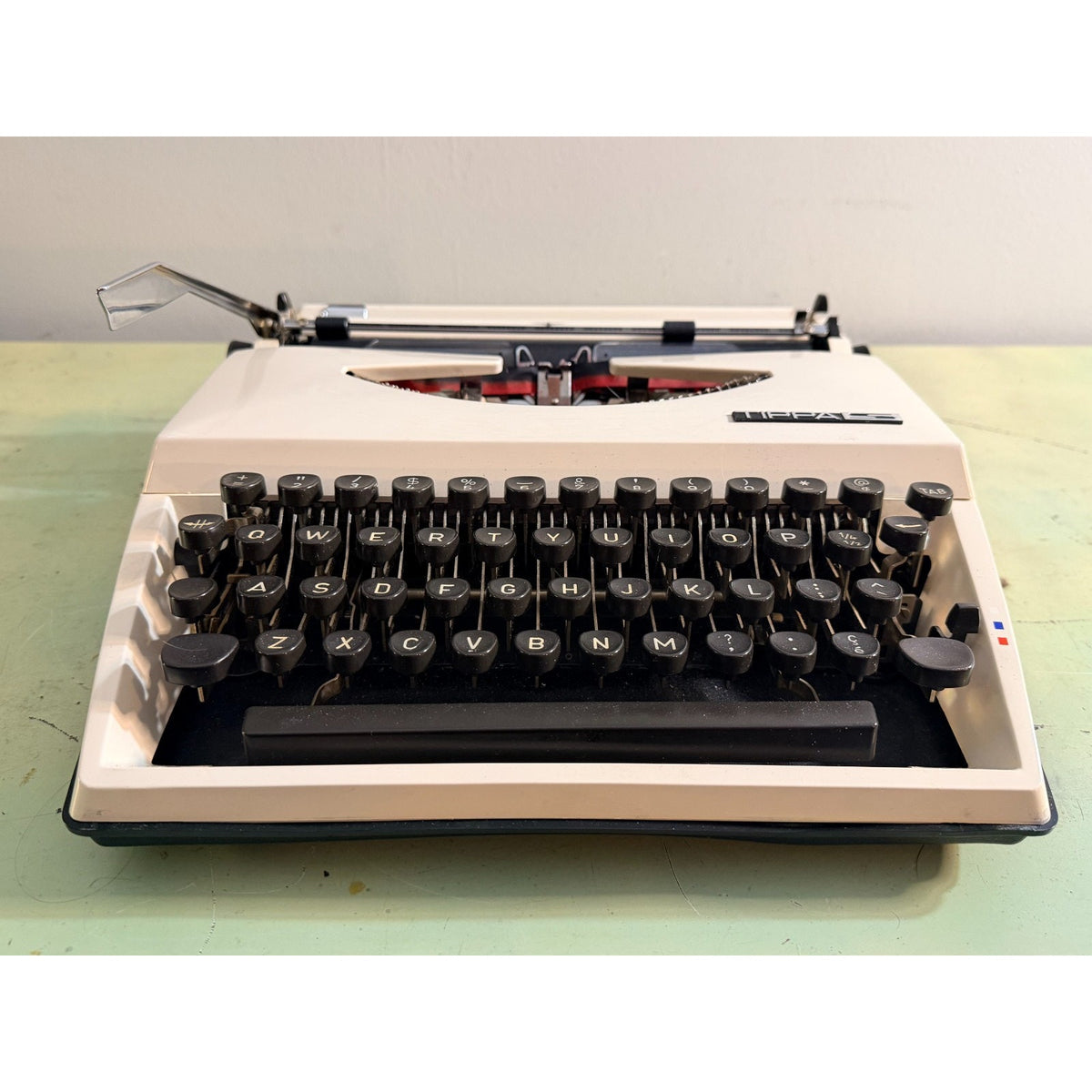 1975 Adler Tippa S Portable Typewriter • West German • Tested w/Case