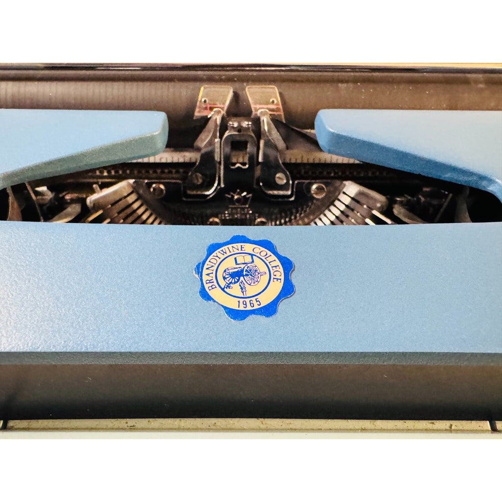1971 Smith-Corona Galaxie Twelve • Two-Tone Blue • Provenance Items Included
