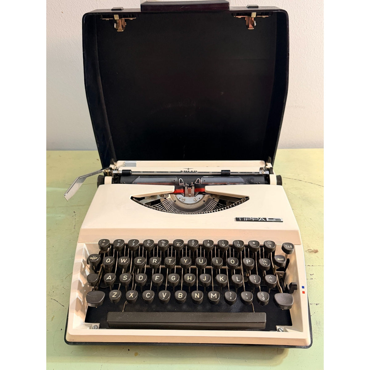 1975 Adler Tippa S Portable Typewriter • West German • Tested w/Case