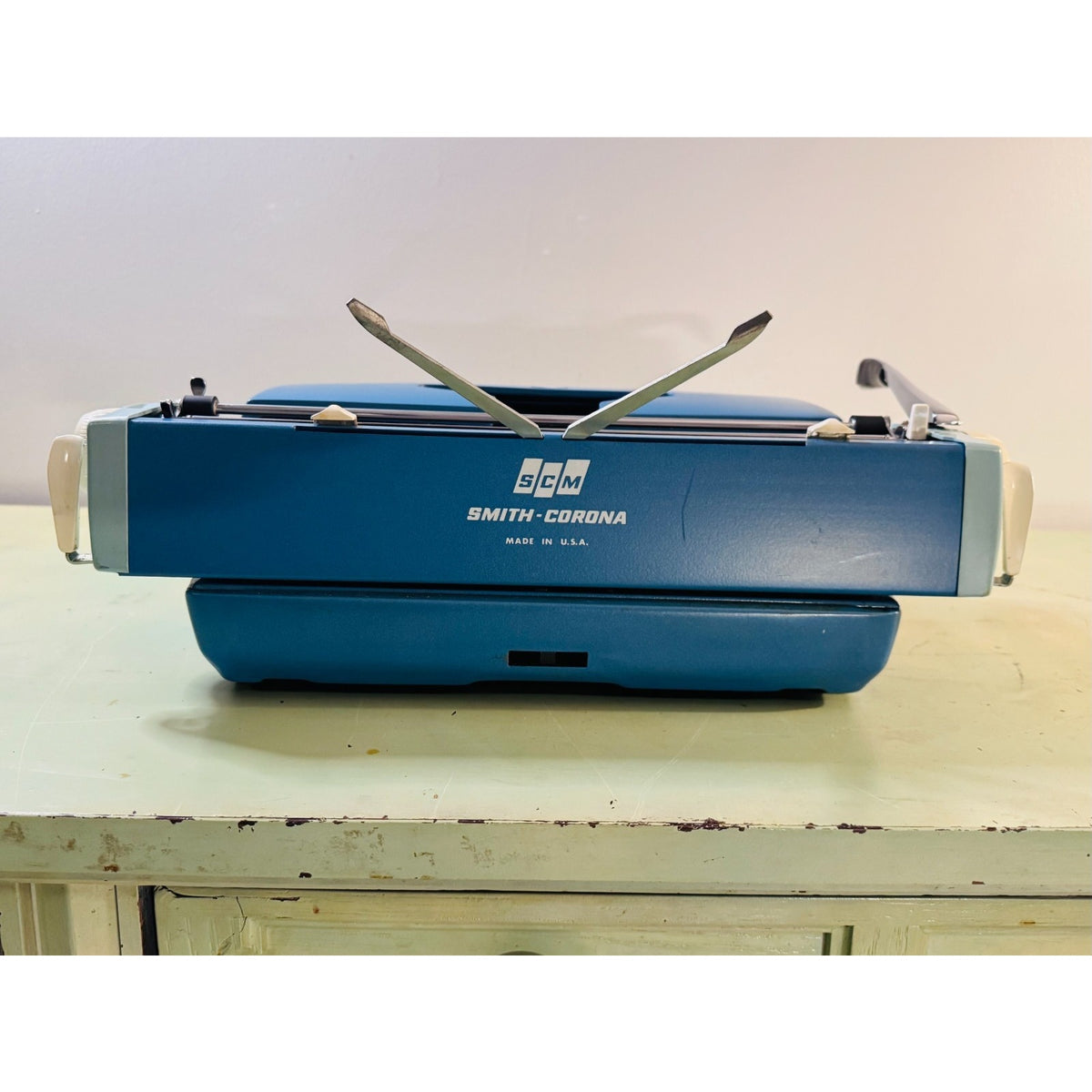 1971 Smith-Corona Galaxie Twelve • Two-Tone Blue • Provenance Items Included