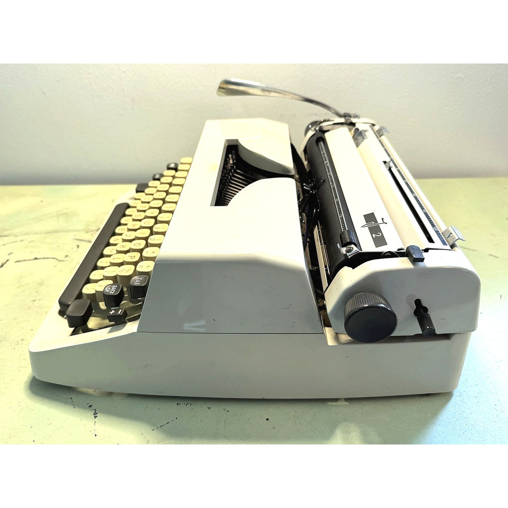 Adler J2 Typewriter • Early 70s West German Portable w/Case • Working, Tested