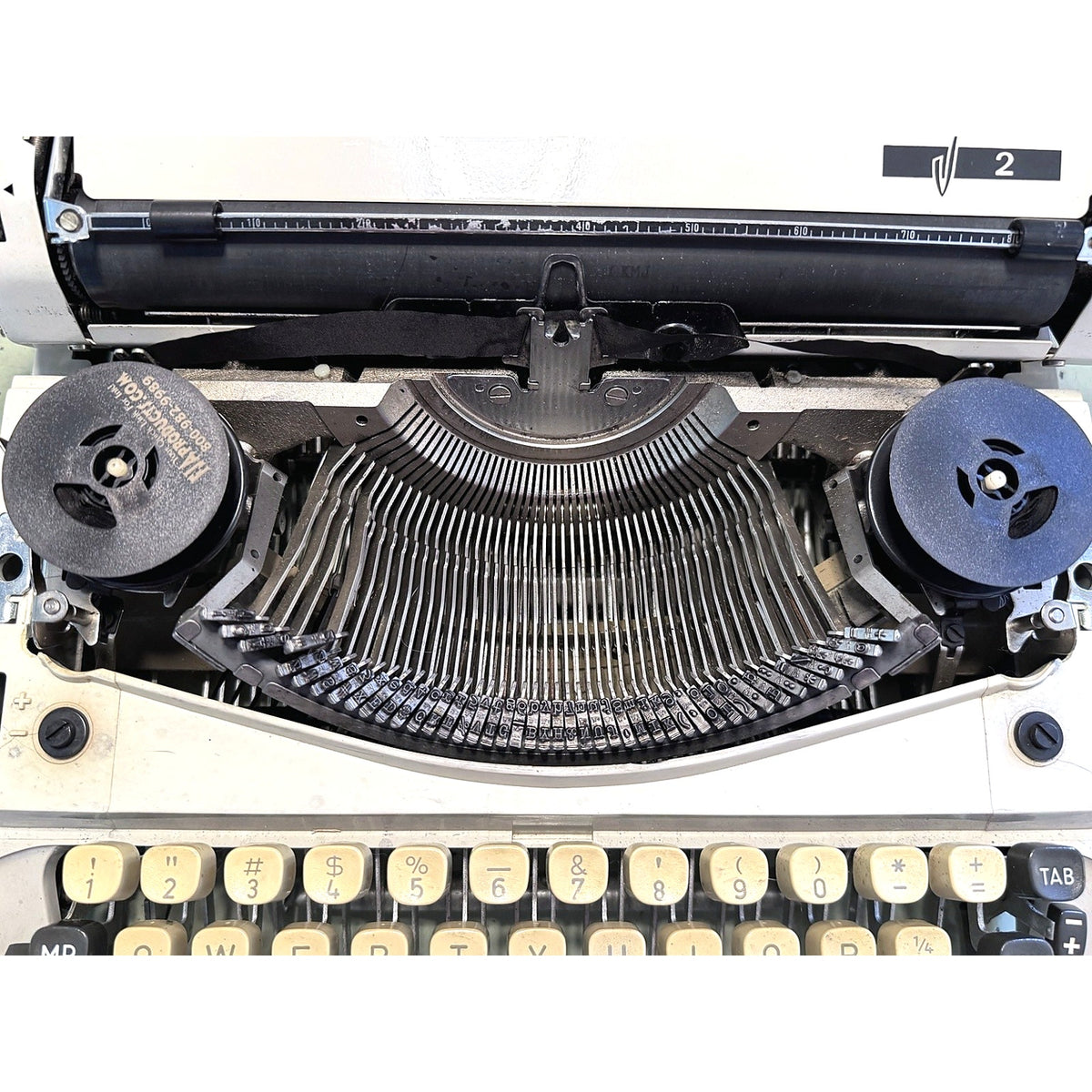 Adler J2 Typewriter • Early 70s West German Portable w/Case • Working, Tested