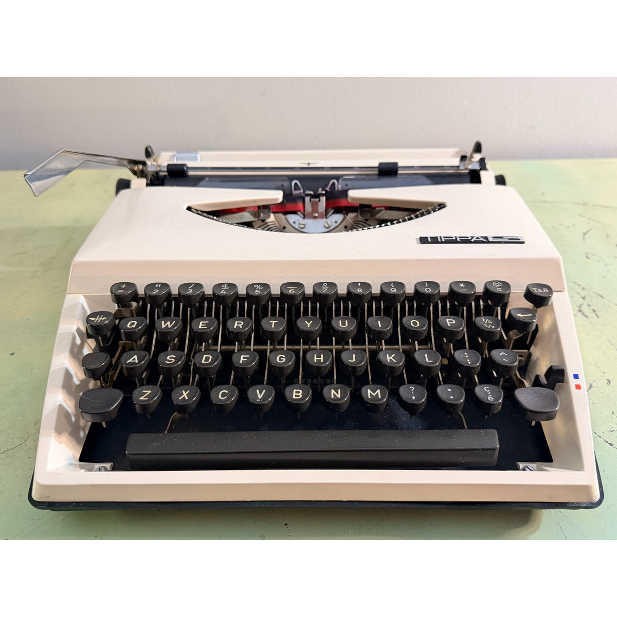 1975 Adler Tippa S Portable Typewriter • West German • Tested w/Case