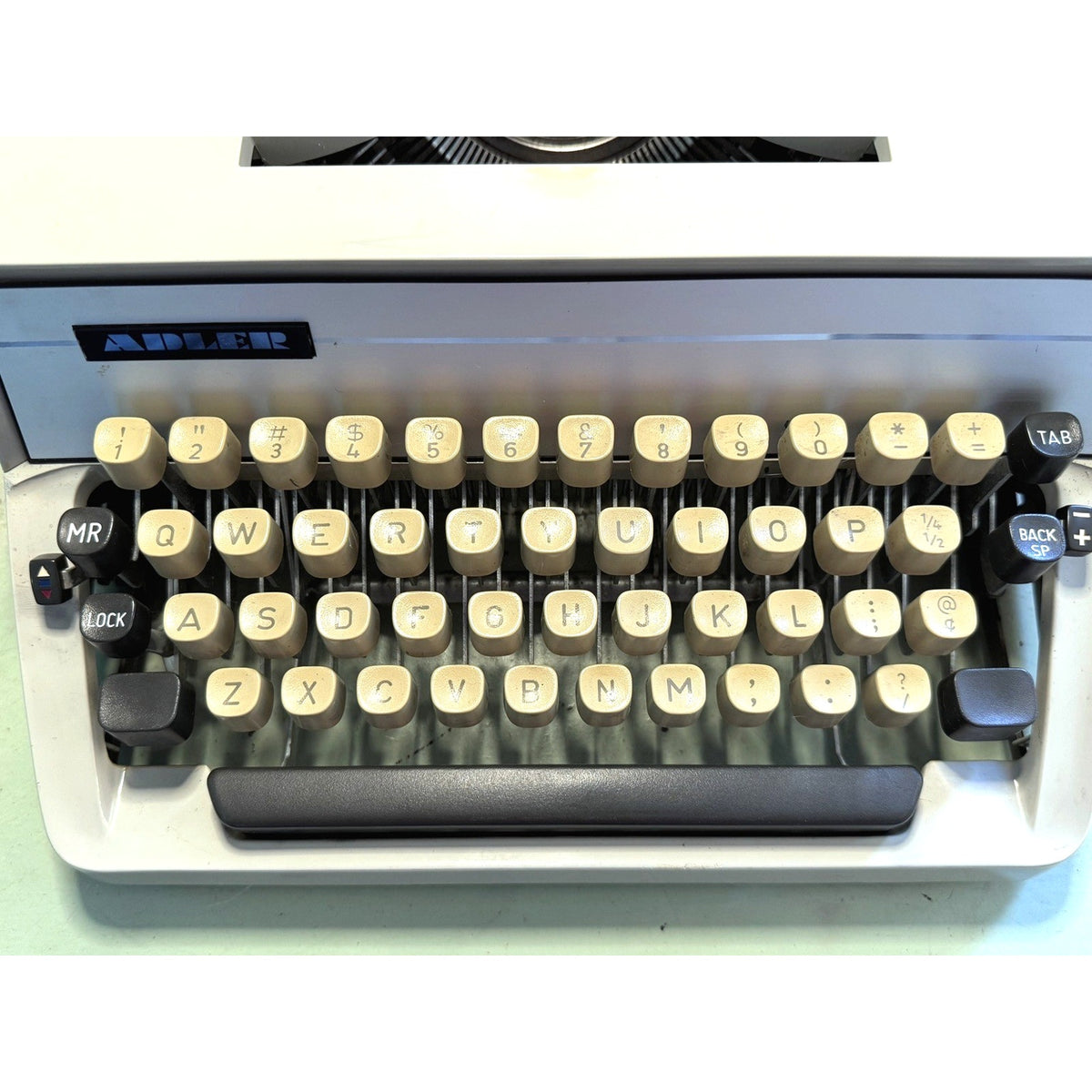 Adler J2 Typewriter • Early 70s West German Portable w/Case • Working, Tested