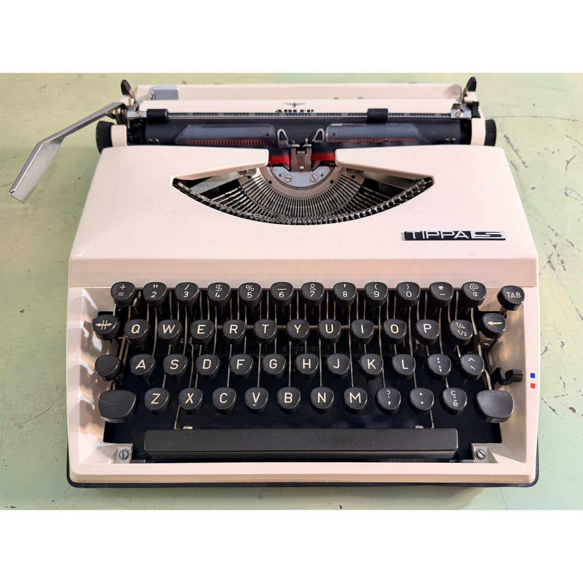 1975 Adler Tippa S Portable Typewriter • West German • Tested w/Case